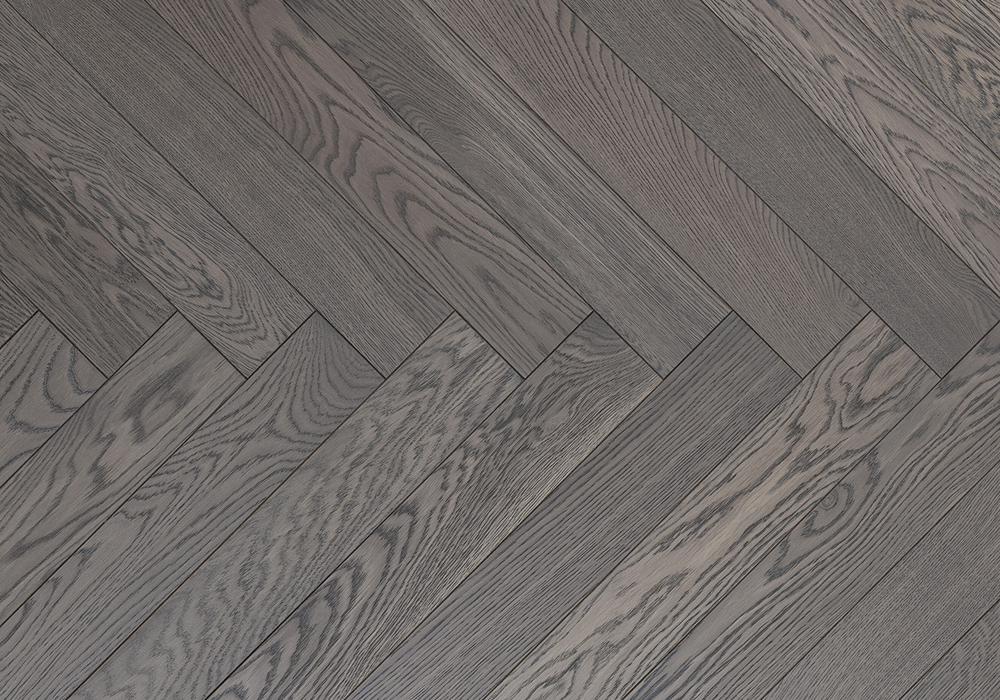 Инженерная доска Karelia Herringbone ДУБ ШИФОН HB