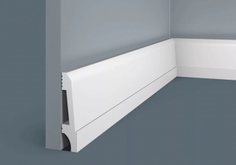 Плинтус напольный из экополимера Cosca Decor PX023
