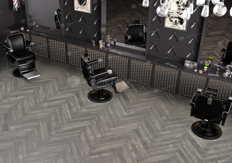 Каменно-полимерная SPC плитка Alpine Floor Parquet Light ЕСО / Паркет Лайт ЭКО 13-8 Венге Грей